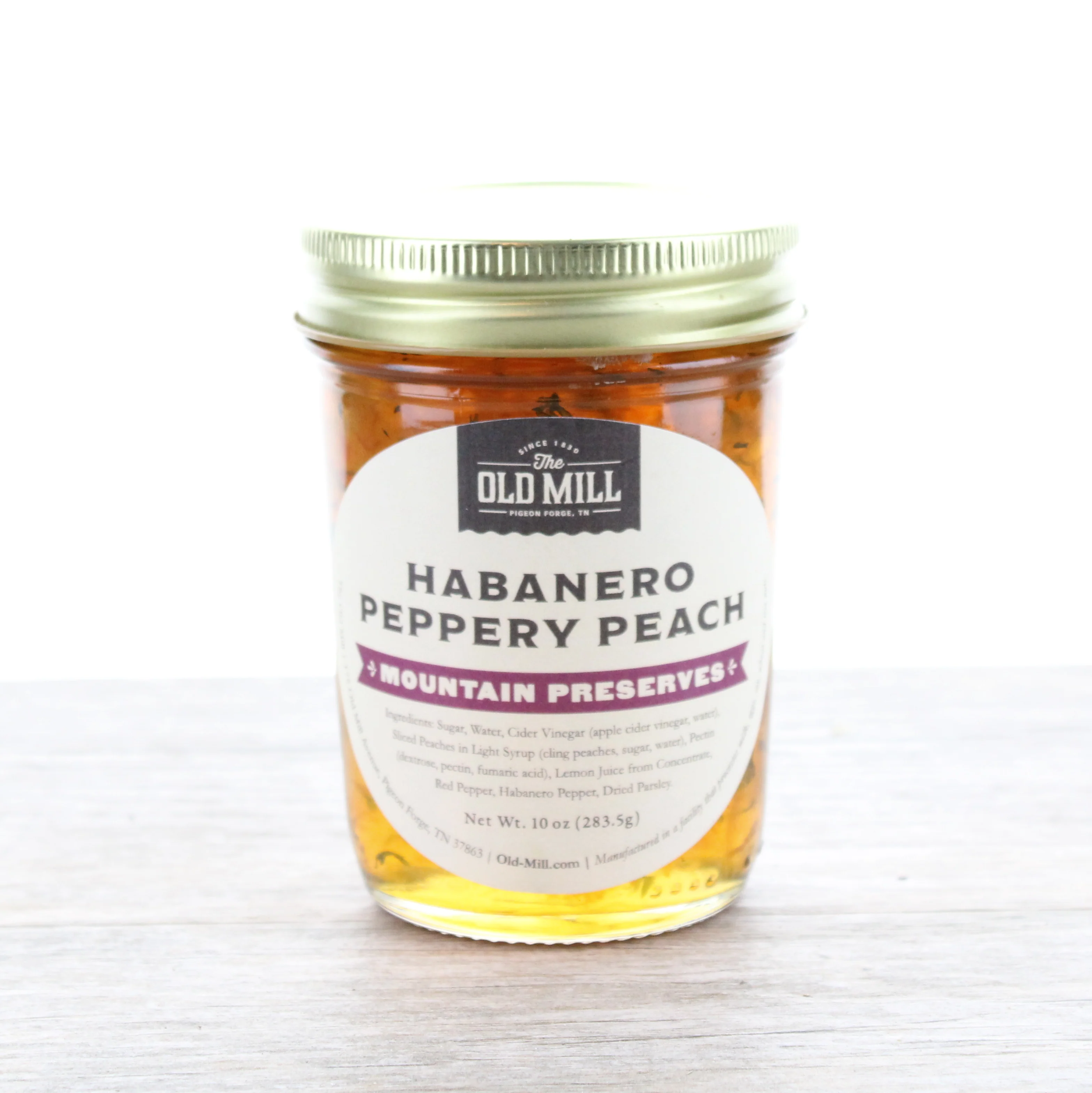 Habanero Peppery Peach Preserves