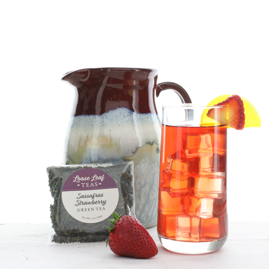 Sassafras Strawberry Tea